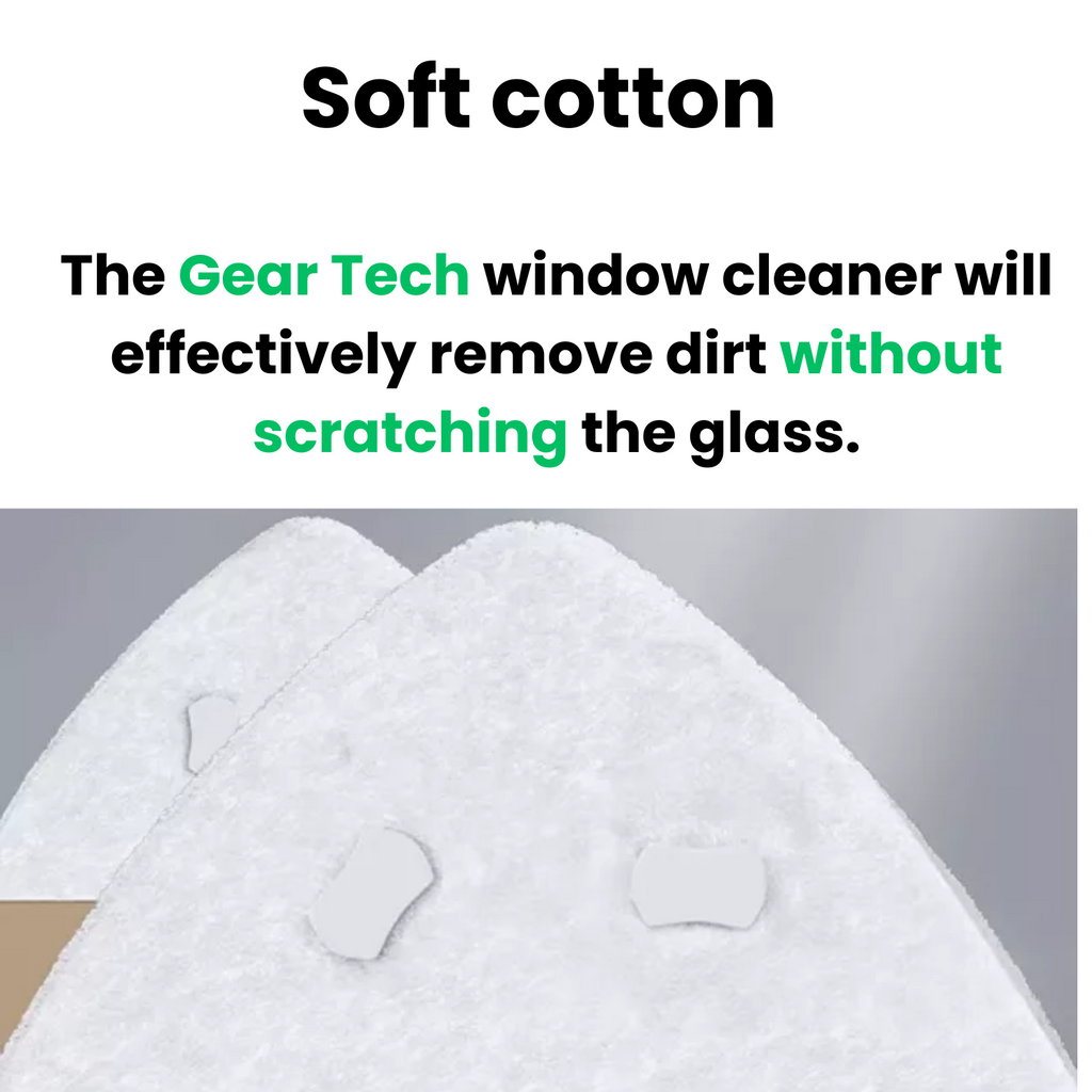 Magnetic Window Cleaner and Cleaning Tool with Double-Sided Squeegee and Safety Cord - Image 2
