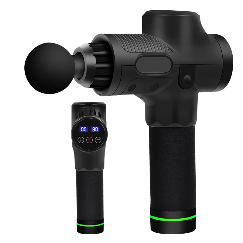 Massage Gun for Deep Tissue Handheld Therapy with Six Interchangeable Heads and Lcd Display - Image 5