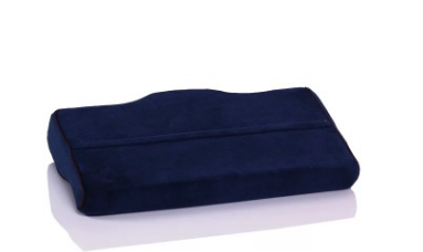 Memory Foam Cervical Contour Pillow with Ergonomic Wave Support and Removable Cover - Image 1