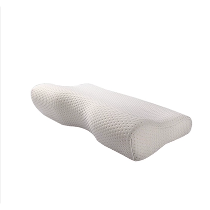 Memory Foam Cervical Contour Pillow with Ergonomic Wave Support and Removable Cover - Image 4