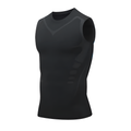 Men's Compression Tank Top Shapewear Vest with Chest Support - Image 2
