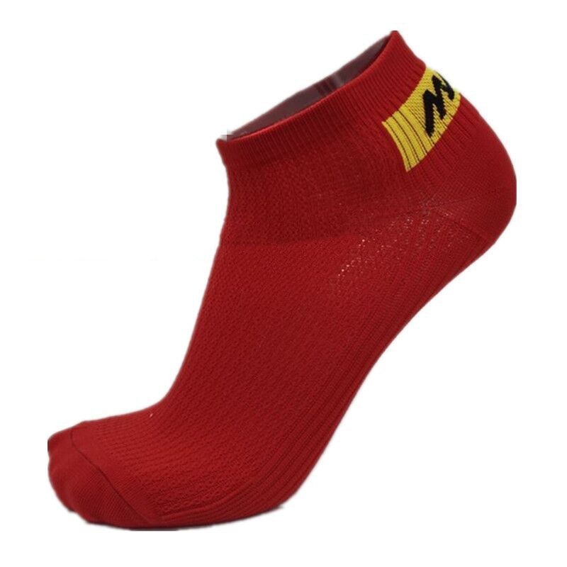 Men's Cycling Socks Low Cut Ankle with Breathable Mesh and Arch Support for Bike Riding - Image 6