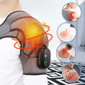Men's Electric Shoulder Heating Pad with Moist Heat Vibration Massage and Portable Cordless Design - Image 1