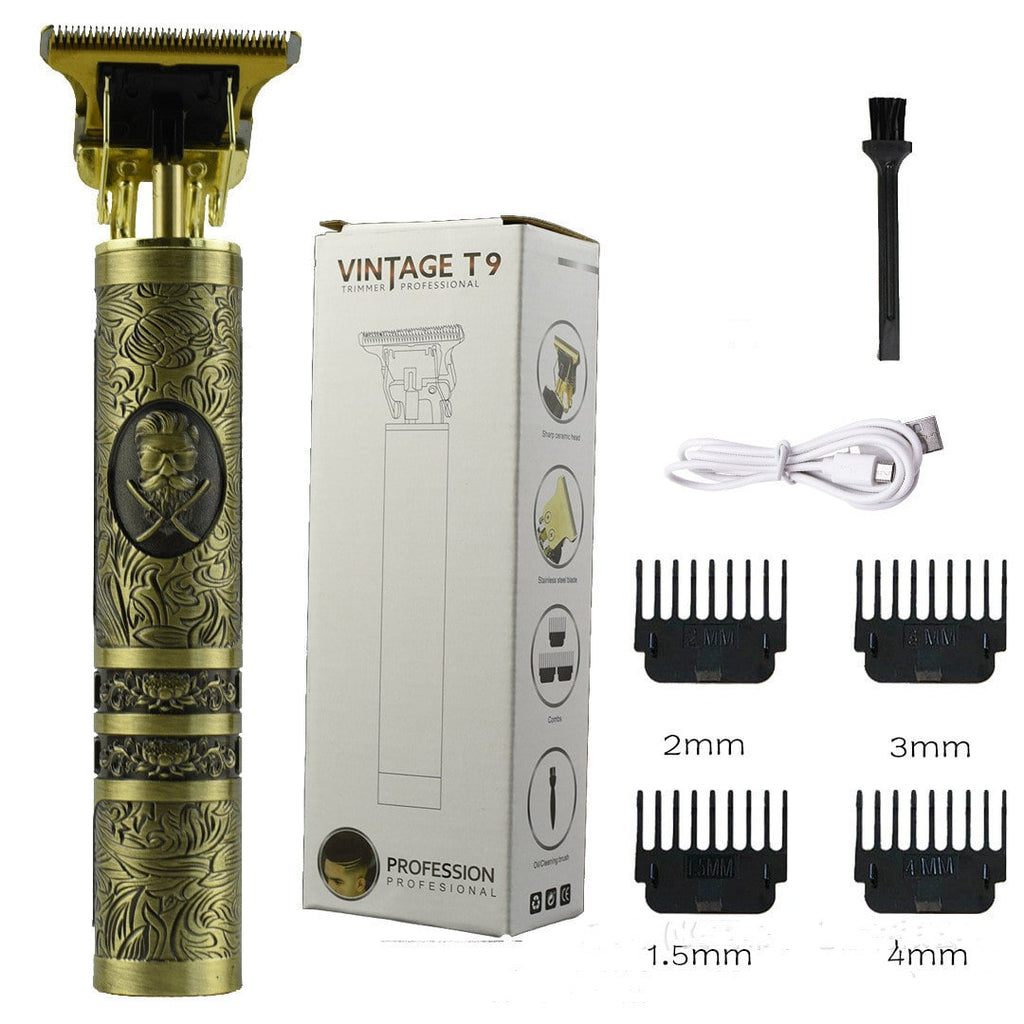 Men's Hair Clippers Cordless Electric Trimmer with Metal Body and Four Guide Combs - Image 4