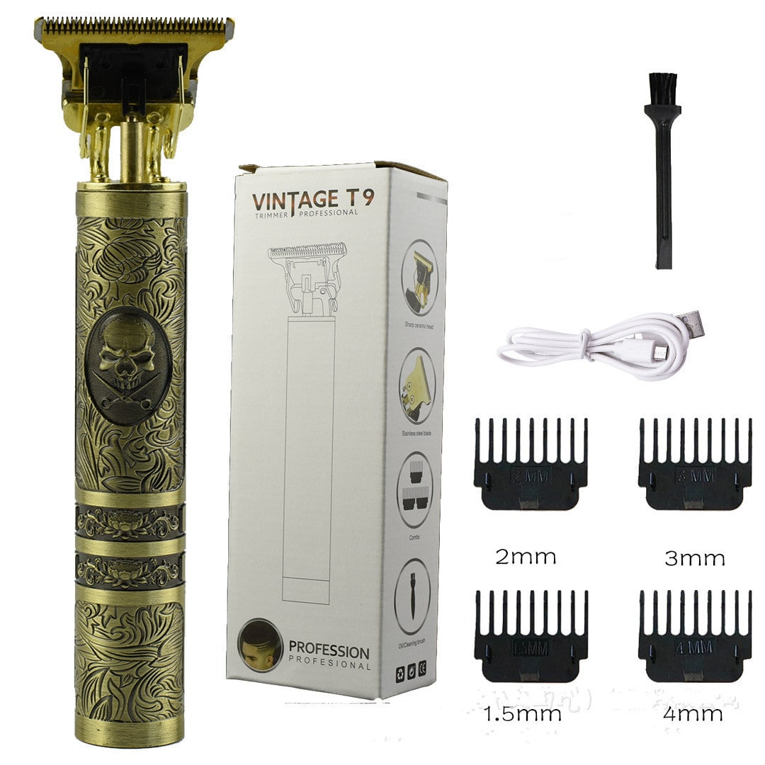 Men's Hair Clippers Cordless Electric Trimmer with Metal Body and Four Guide Combs - Image 7