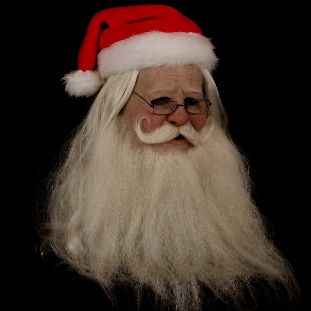 Men's Halloween Realistic Silicone Mask Old Man Hyper Face with Handpainted Details and Synthetic Hair - Image 17