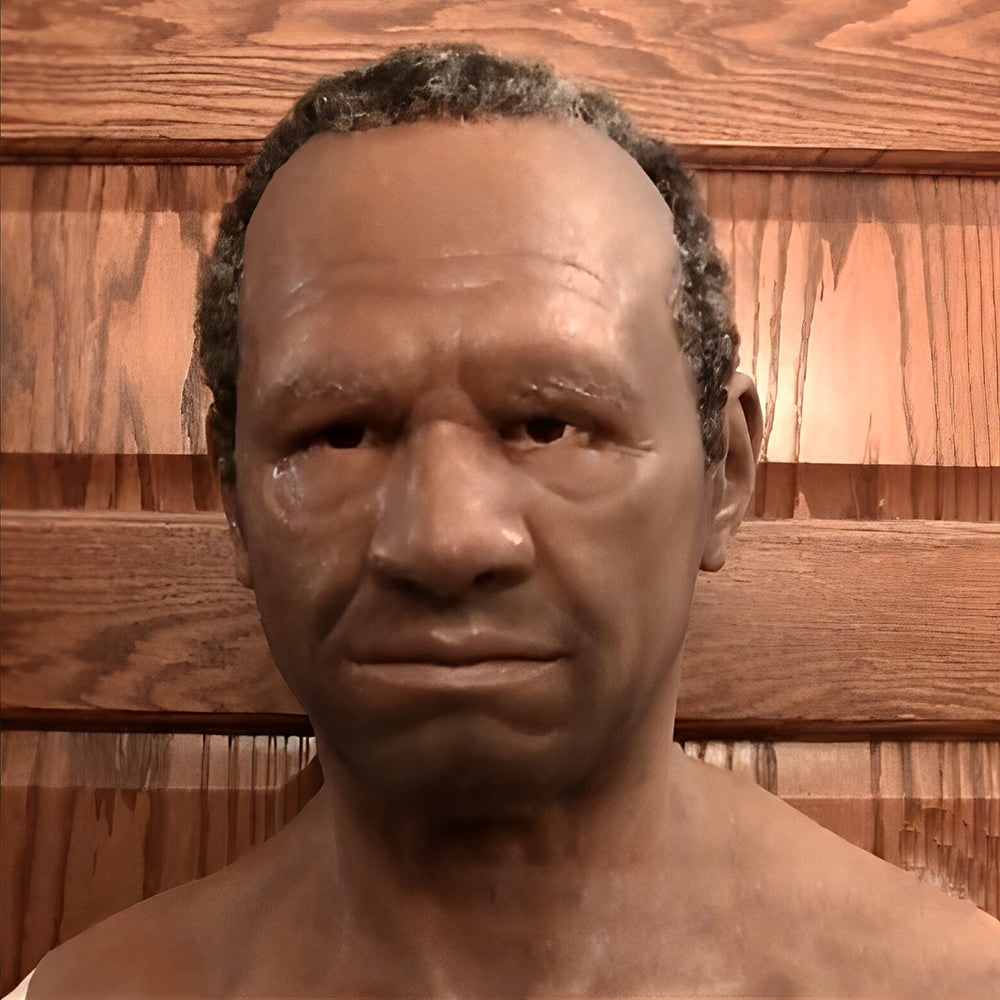 Men's Halloween Realistic Silicone Mask Old Man Hyper Face with Handpainted Details and Synthetic Hair - Image 5