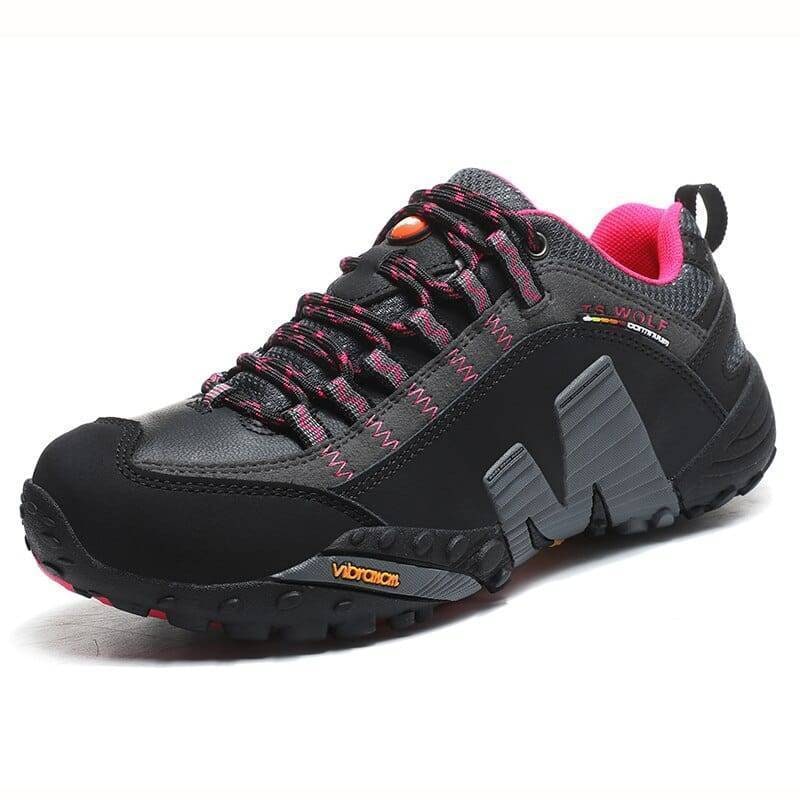 Men's Hiking Shoes Top Trail Trekking with Lace-Up Lug Sole and Reinforced Toe Cap Light - Image 4