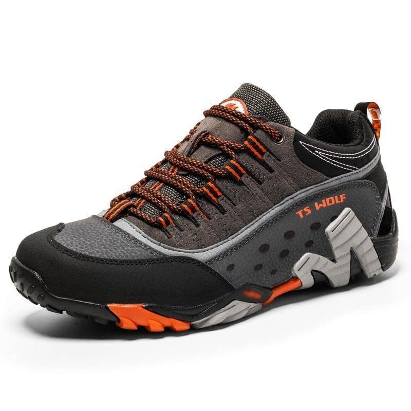 Men's Hiking Shoes Top Trail Trekking with Lace-Up Lug Sole and Reinforced Toe Cap Light - Image 5
