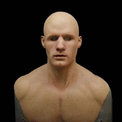 Men's Realistic Old Man Mask with Silicone Chest Bib and Lifelike Facial Details - Image 20