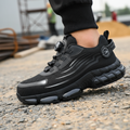Men's Steel Toe Shoes with Rotary Dial Lacing and Cushioned Sneaker Sole for Work - Image 1