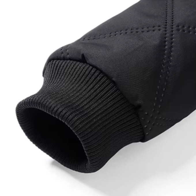 Men's Winter Jackets with Diamond Quilted Exterior and Fleece Lining - Image 10