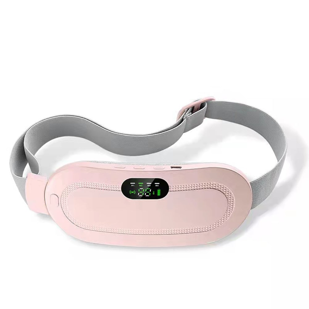 Menstrual Heating Pad for Cramps Electric Vibrating Massage and Adjustable Strap - Image 2