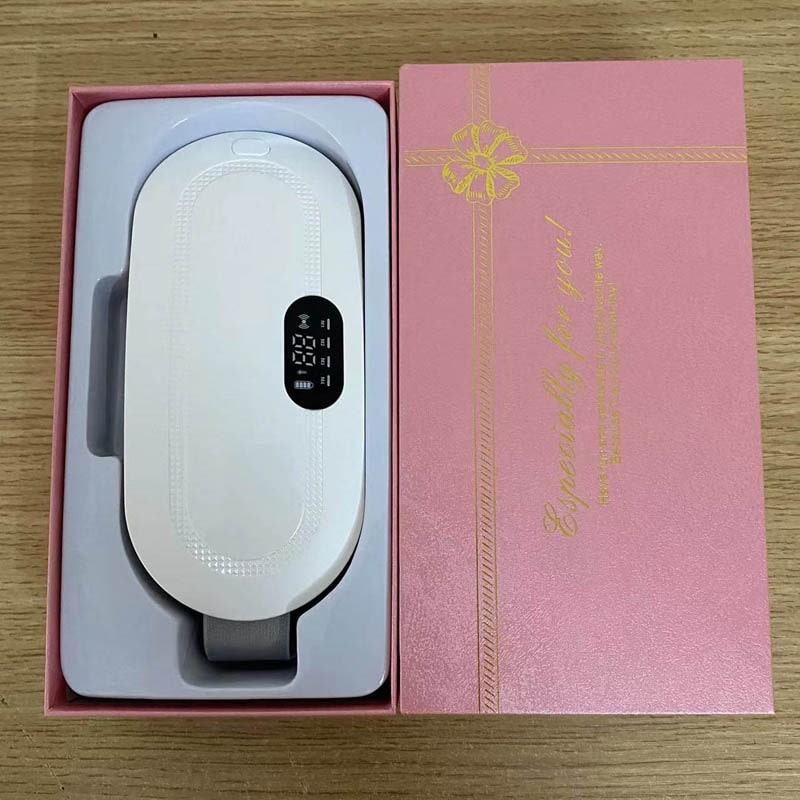 Menstrual Heating Pad for Cramps Electric Vibrating Massage and Adjustable Strap - Image 3