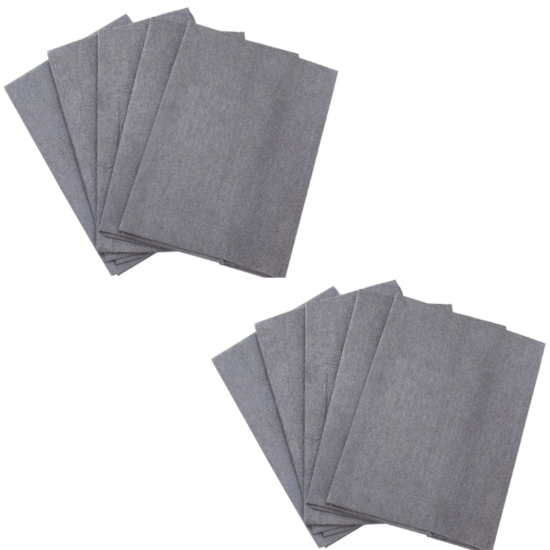 Microfiber Cleaning Cloths and Dust Rags Lint Free Reusable Streak Disposable - Image 3