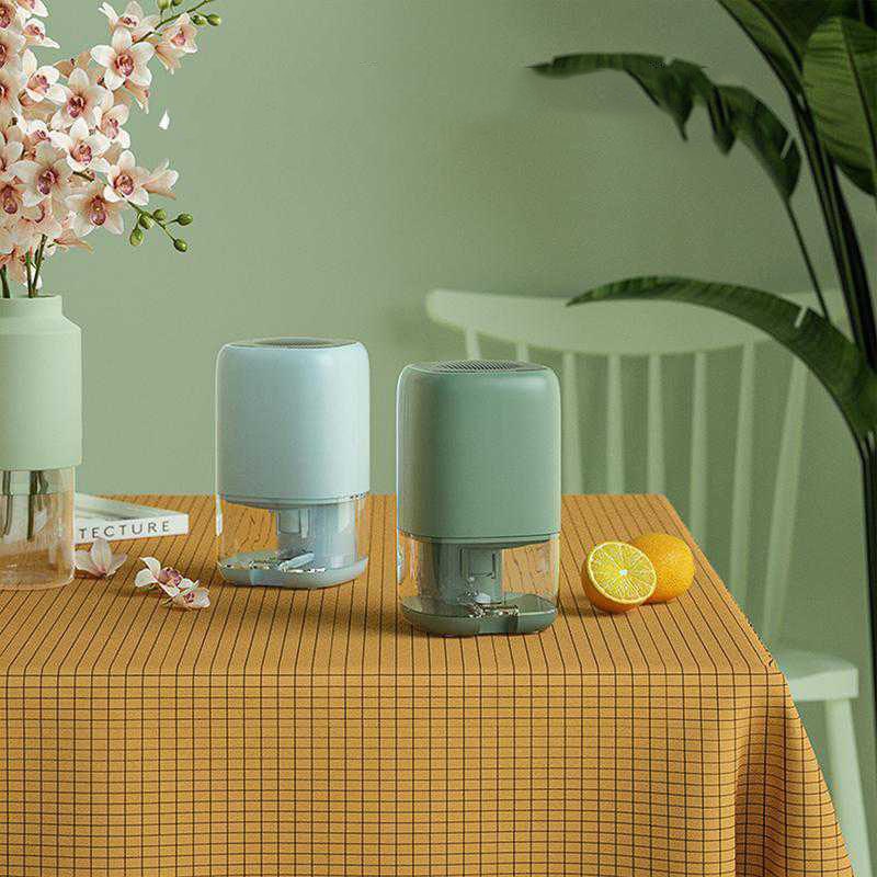 Mini Dehumidifier for Bedroom and Basement Crawl Space with Clear Water Tank and Quiet Operation - Image 3