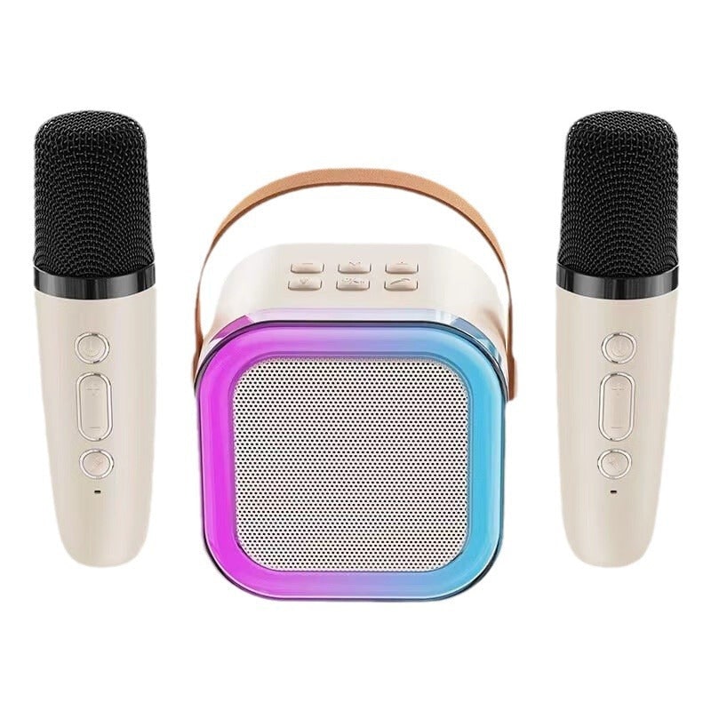 Mini Karaoke Machine with Wireless Microphone and Portable Bluetooth Speaker - Image 15