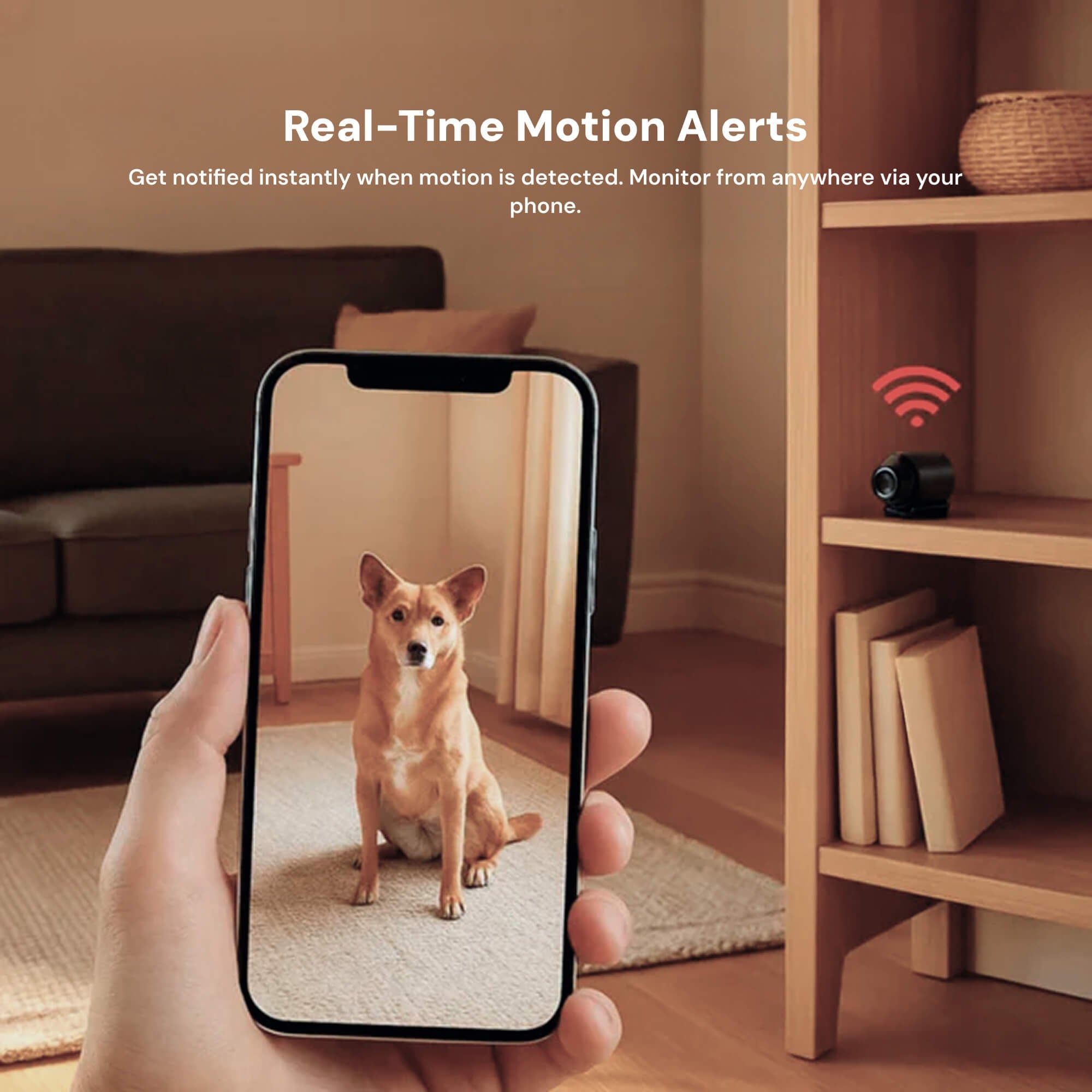 Mini Security Camera for House with Wireless Indoor System Night Vision and Motion Detection - Image 4