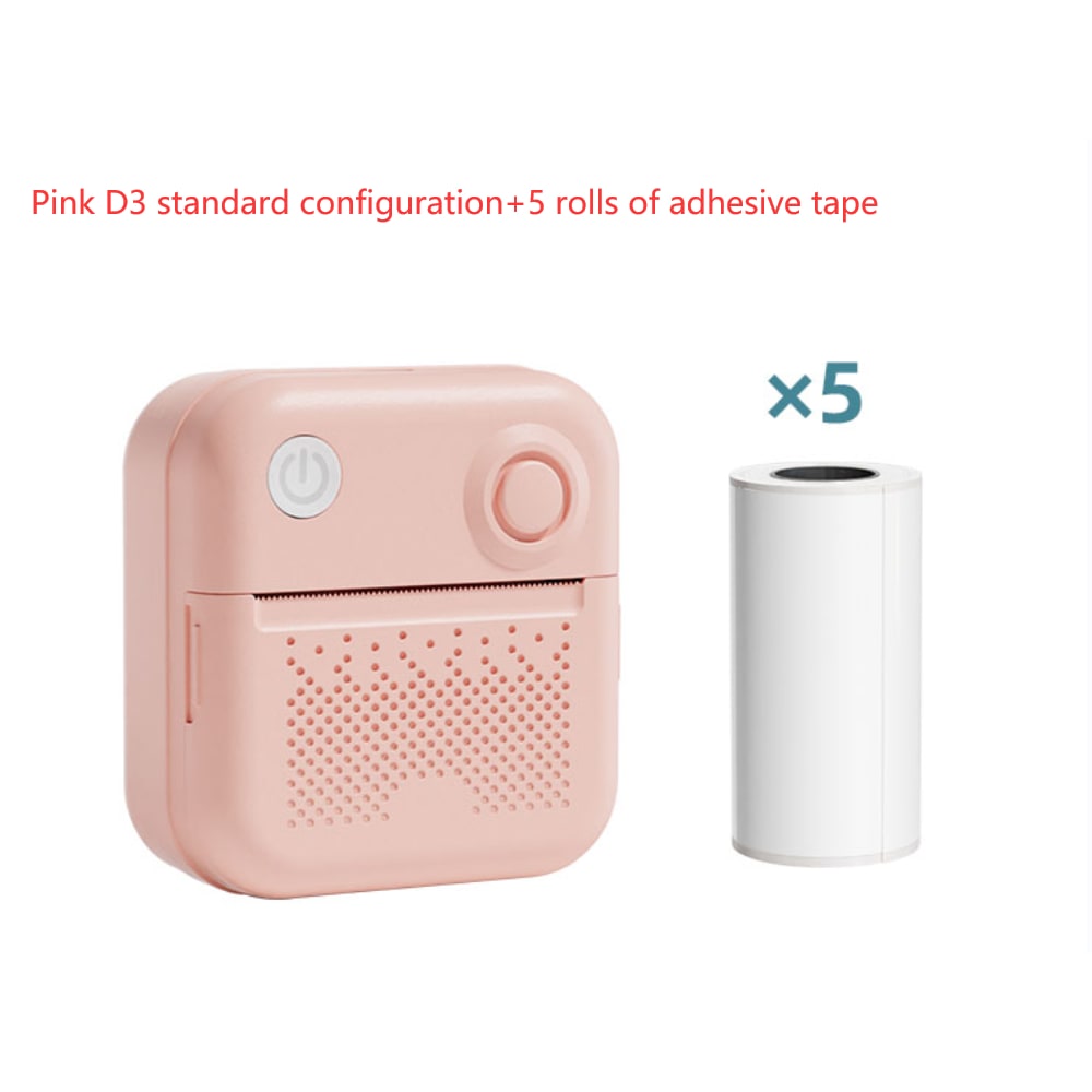 Mini Thermal Printer with Bluetooth for Direct Label and Receipt Printing Sticker - Image 14