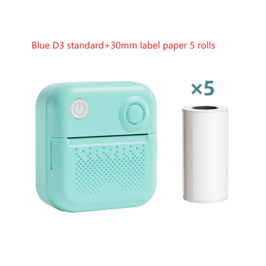 Mini Thermal Printer with Bluetooth for Direct Label and Receipt Printing Sticker - Image 15