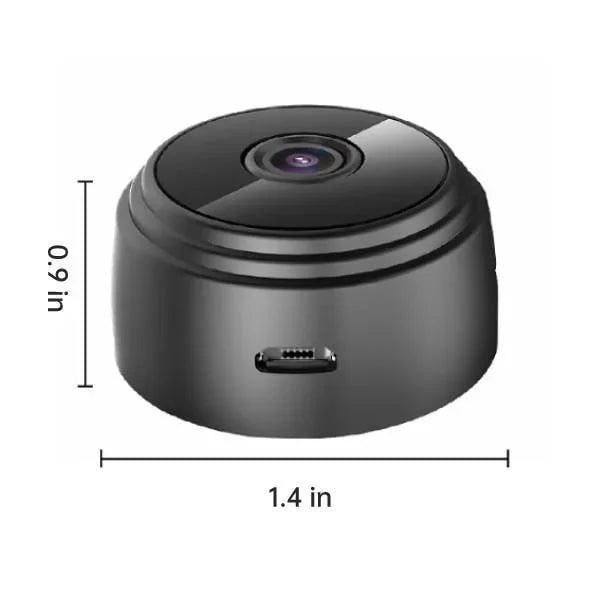 Mini Wireless Security Camera with Compact Magnetic Rotating Stand and Night Vision - Image 5