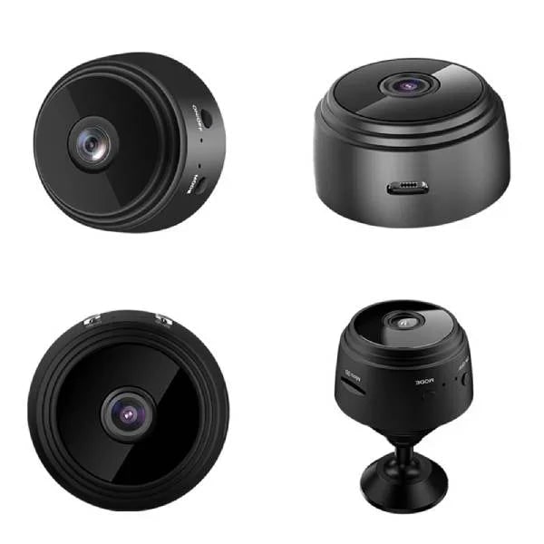 Mini Wireless Security Camera with Compact Magnetic Rotating Stand and Night Vision - Image 7