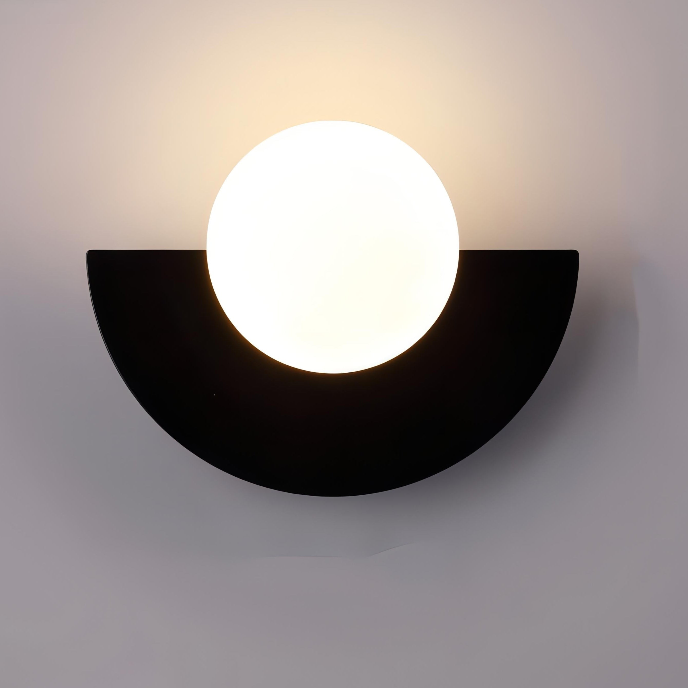 Modern Wall Sconce Light Globe Minimalist Geometric Flush Mount Decorative - Image 10