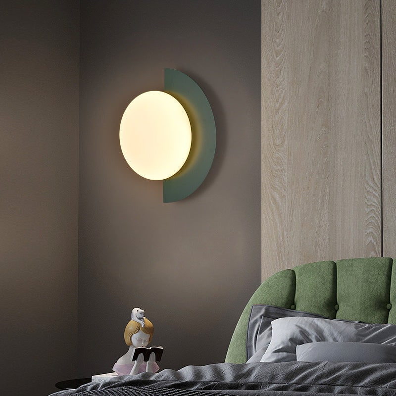 Modern Wall Sconce Light Globe Minimalist Geometric Flush Mount Decorative - Image 11