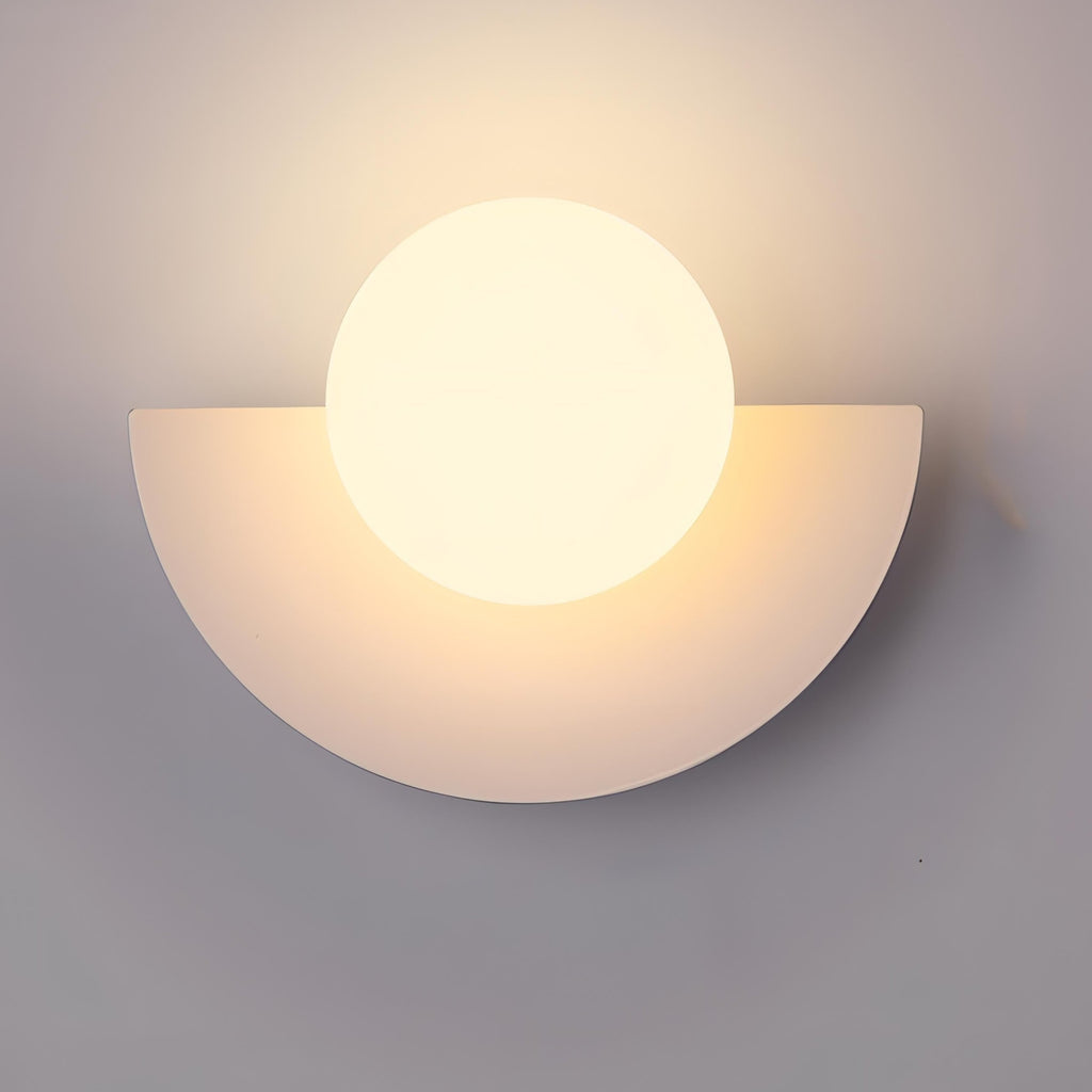 Modern Wall Sconce Light Globe Minimalist Geometric Flush Mount Decorative - Image 7