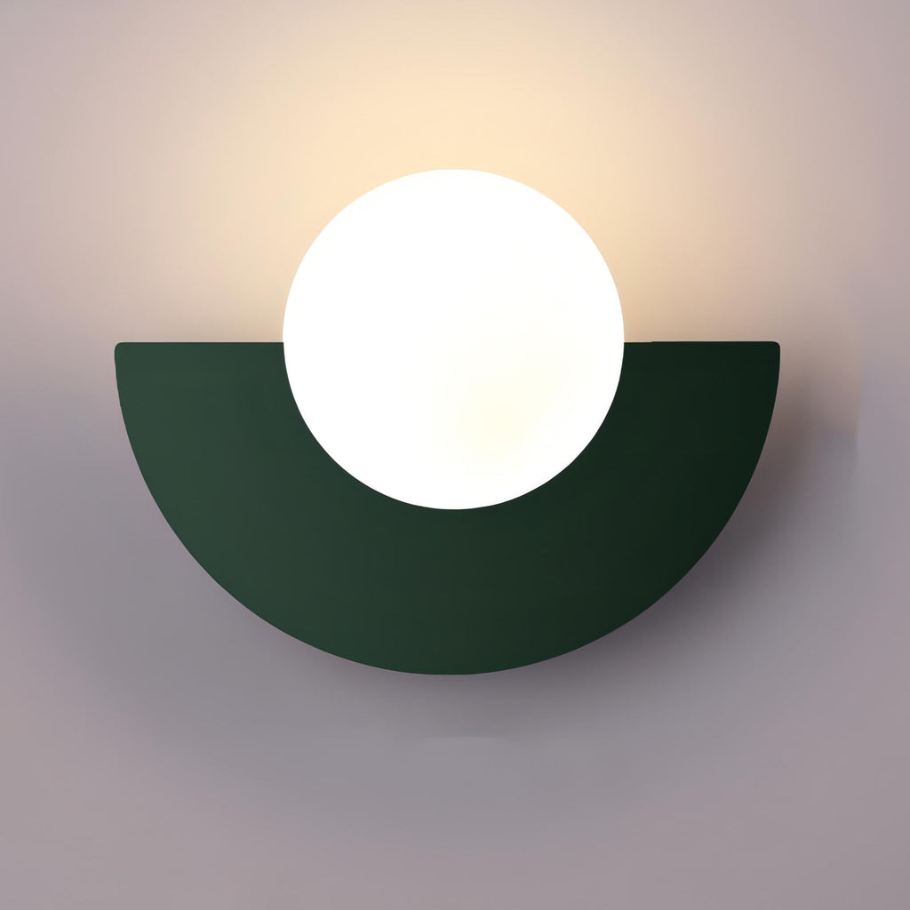 Modern Wall Sconce Light Globe Minimalist Geometric Flush Mount Decorative - Image 8