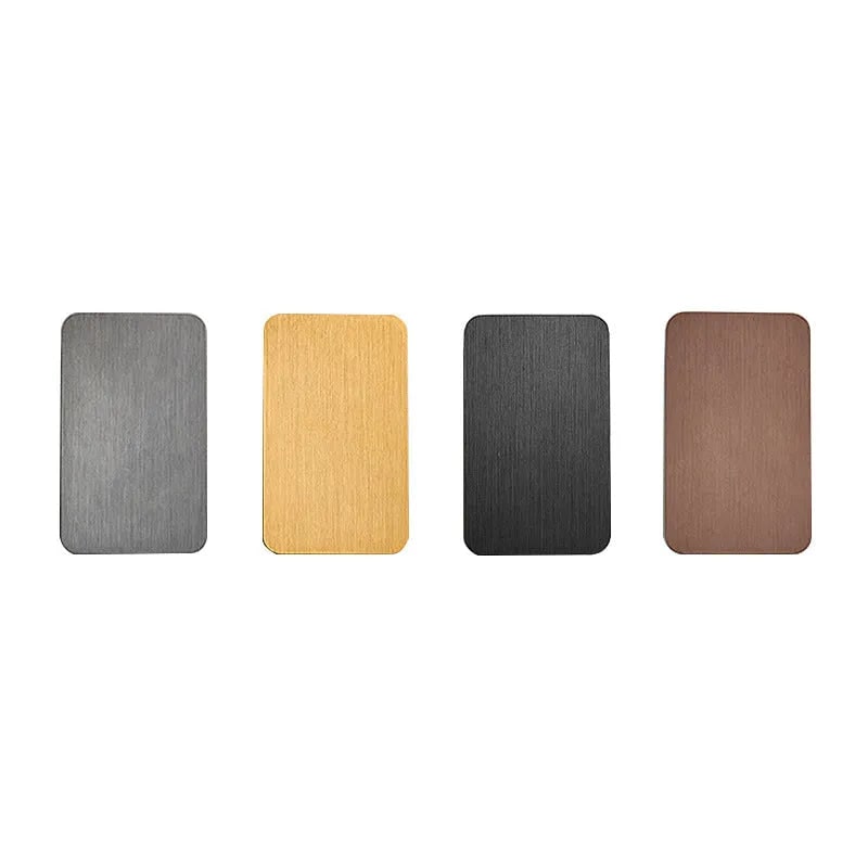 Modern Wall Sconce Light Mounted LED Metal Rectangular Up Down - Image 11