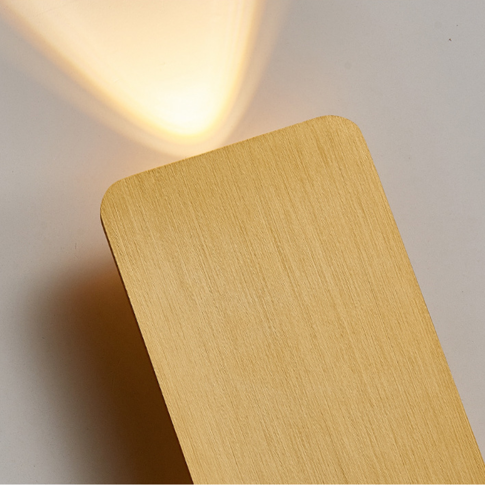 Modern Wall Sconce Light Mounted LED Metal Rectangular Up Down - Image 4