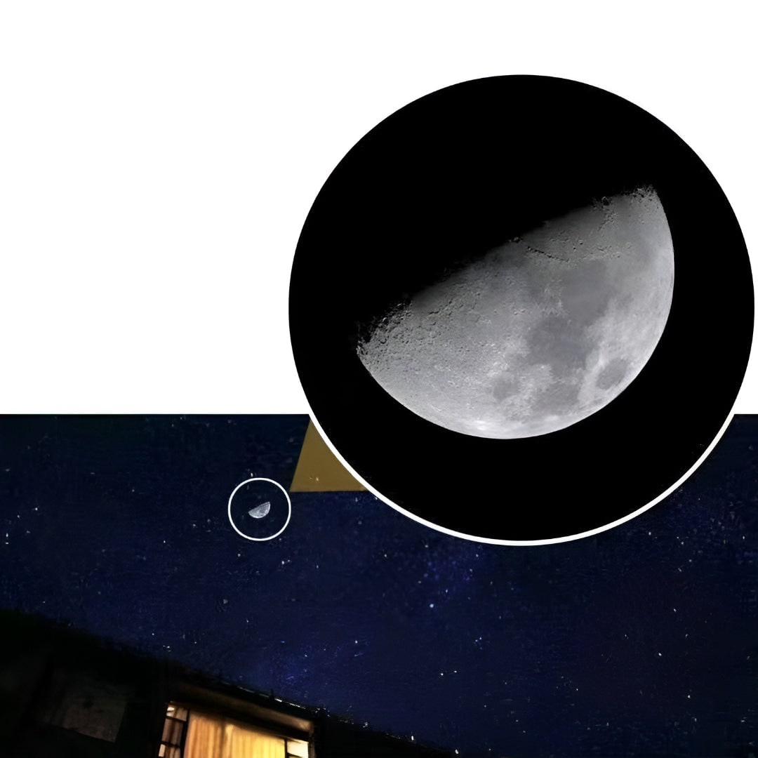 Monocular Telescope Portable Compact Smartphone Adapter Clamp Outdoor Travel Handheld - Image 3
