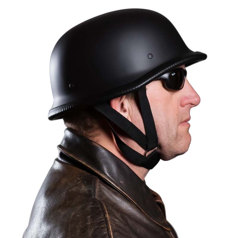 Motorcycle Half Helmet Open Face German Quick Release Buckle Adjustable Shell - Image 5