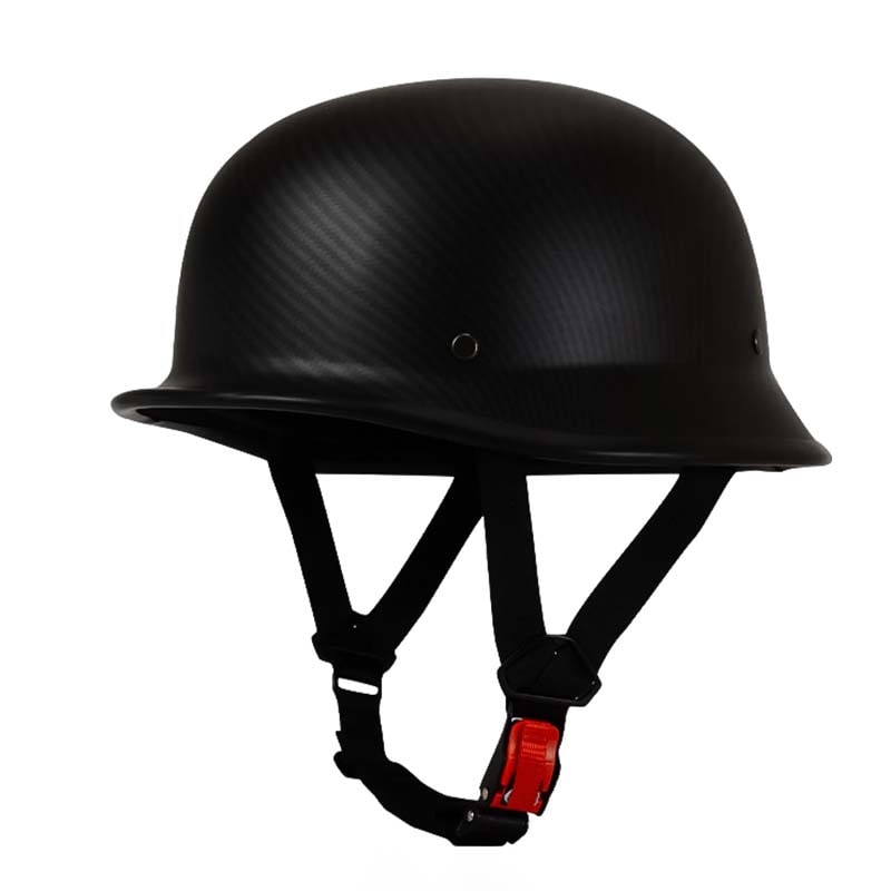 Motorcycle Half Helmet Open Face German Quick Release Buckle Adjustable Shell - Image 8