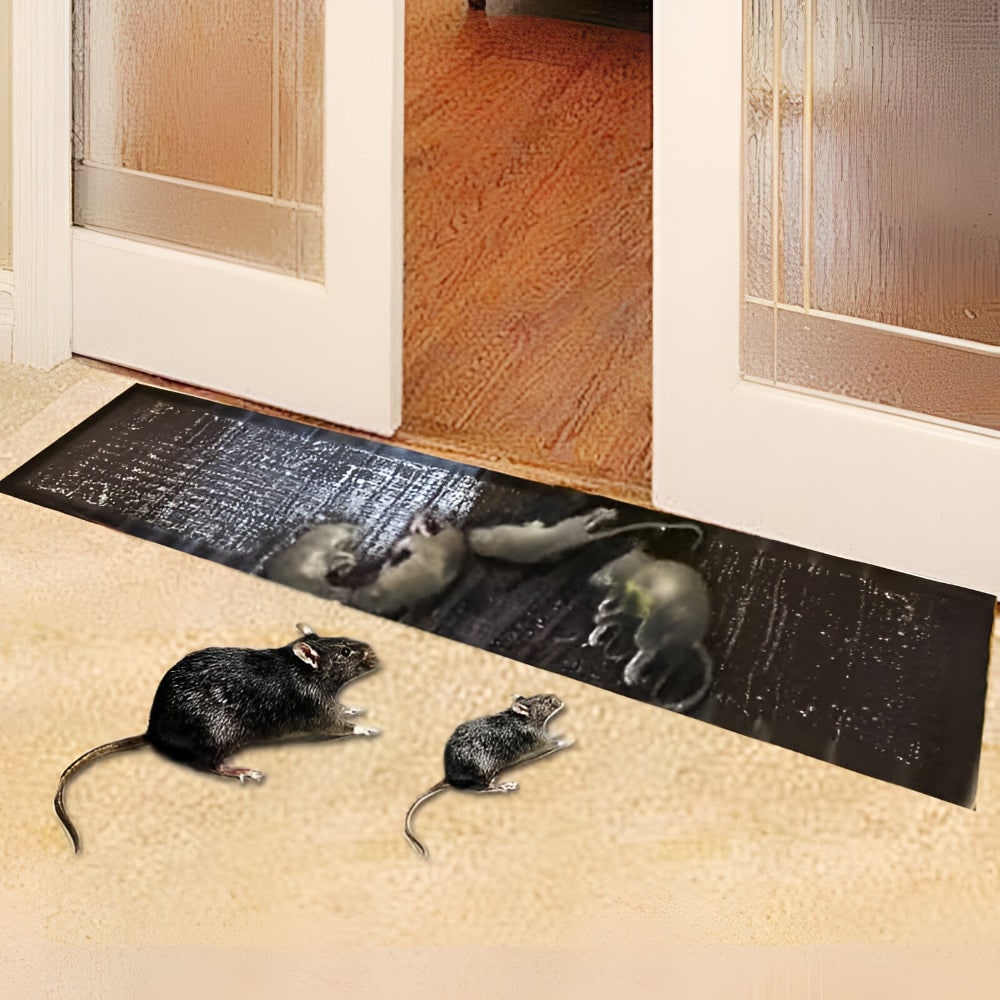 Mouse Glue Traps for Rodent and Pest Control with Flexible Sticky Adhesive Mat - Image 1