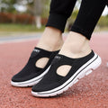 Mule Shoes Slip on Sneakers with Open Back Breathable Mesh and Cushioned Foam Sole - Image 6