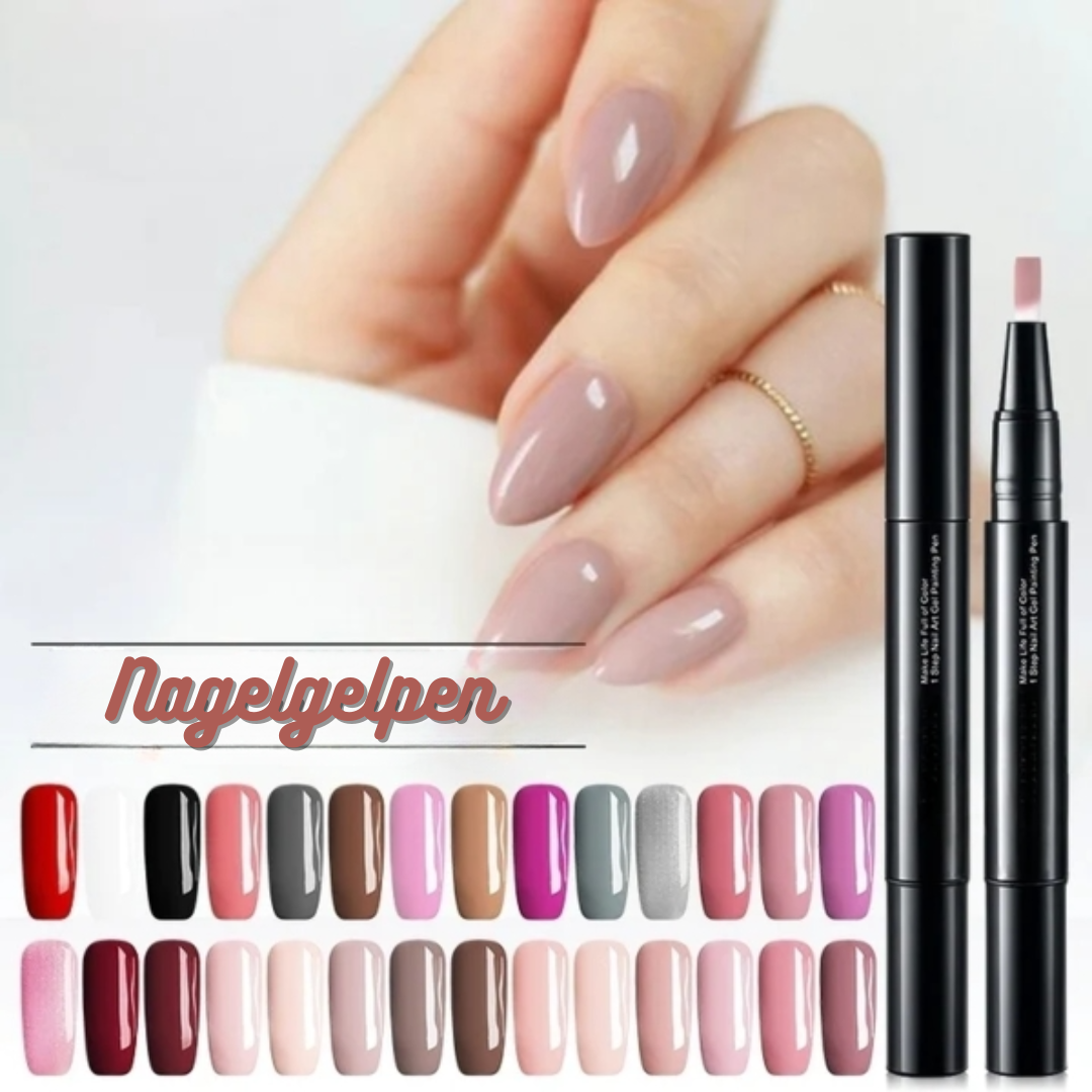 Nail Polish Pen Art Gel Liquid Brush Applicator Portable - Image 3