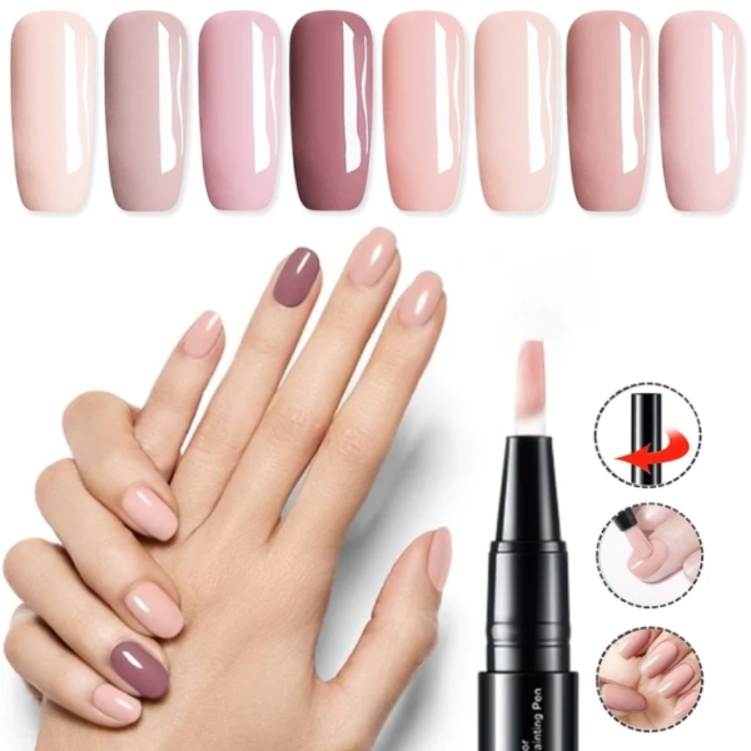 Nail Polish Pen Art Gel Liquid Brush Applicator Portable - Image 4