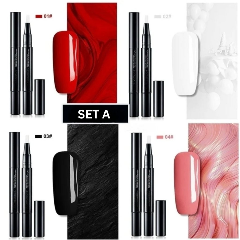 Nail Polish Pen Art Gel Liquid Brush Applicator Portable - Image 5