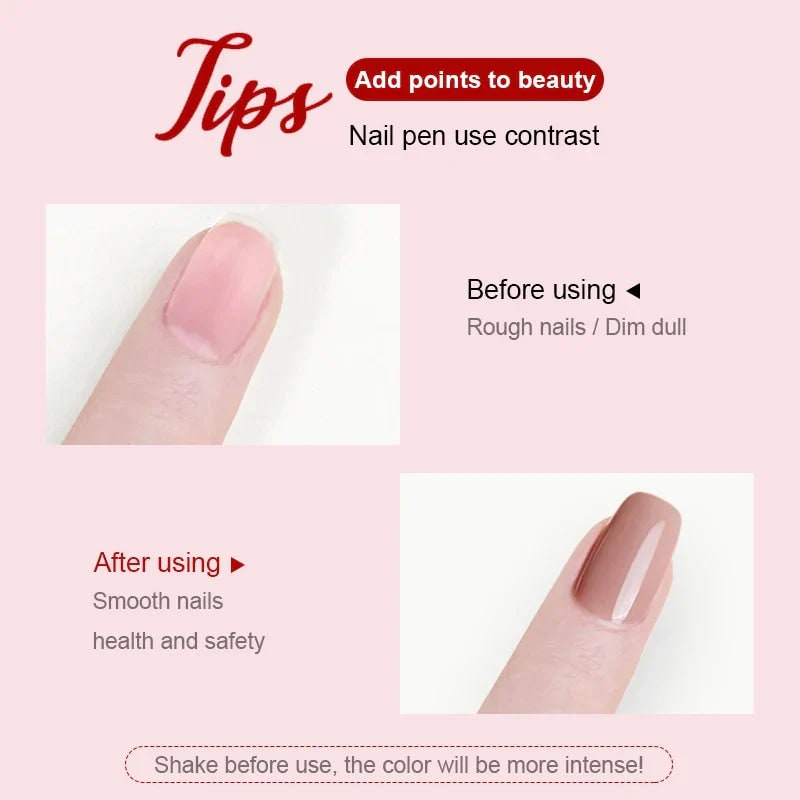 Nail Polish Pen Art Gel Liquid Brush Applicator Portable - Image 6