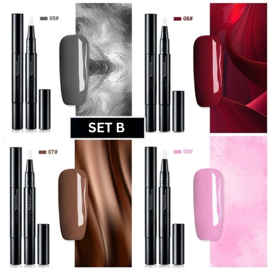 Nail Polish Pen Art Gel Liquid Brush Applicator Portable - Image 7