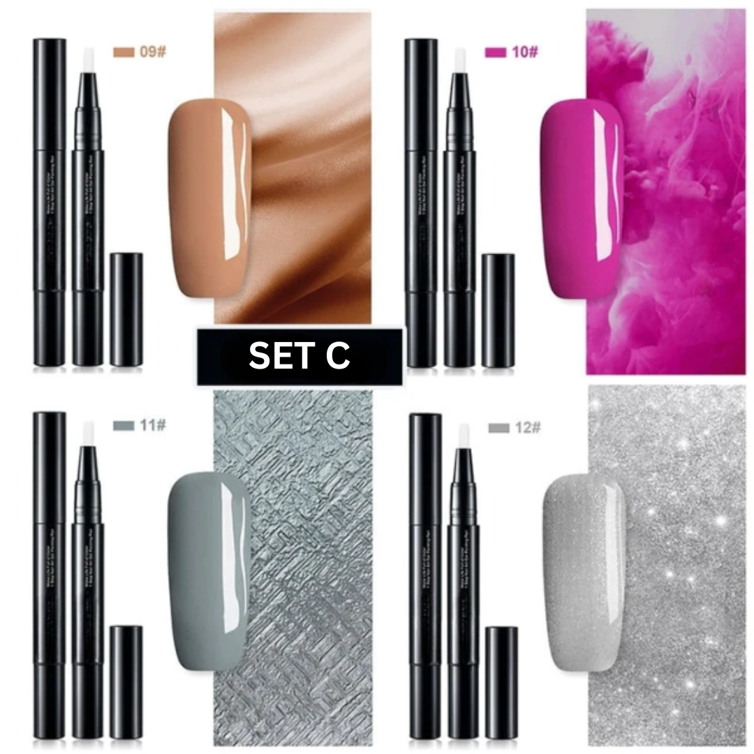 Nail Polish Pen Art Gel Liquid Brush Applicator Portable - Image 8