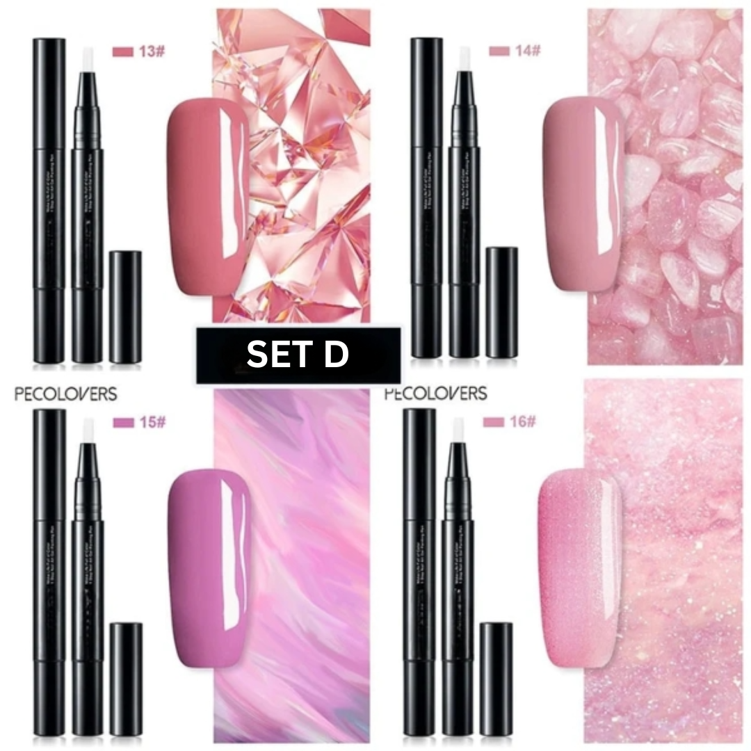 Nail Polish Pen Art Gel Liquid Brush Applicator Portable - Image 9