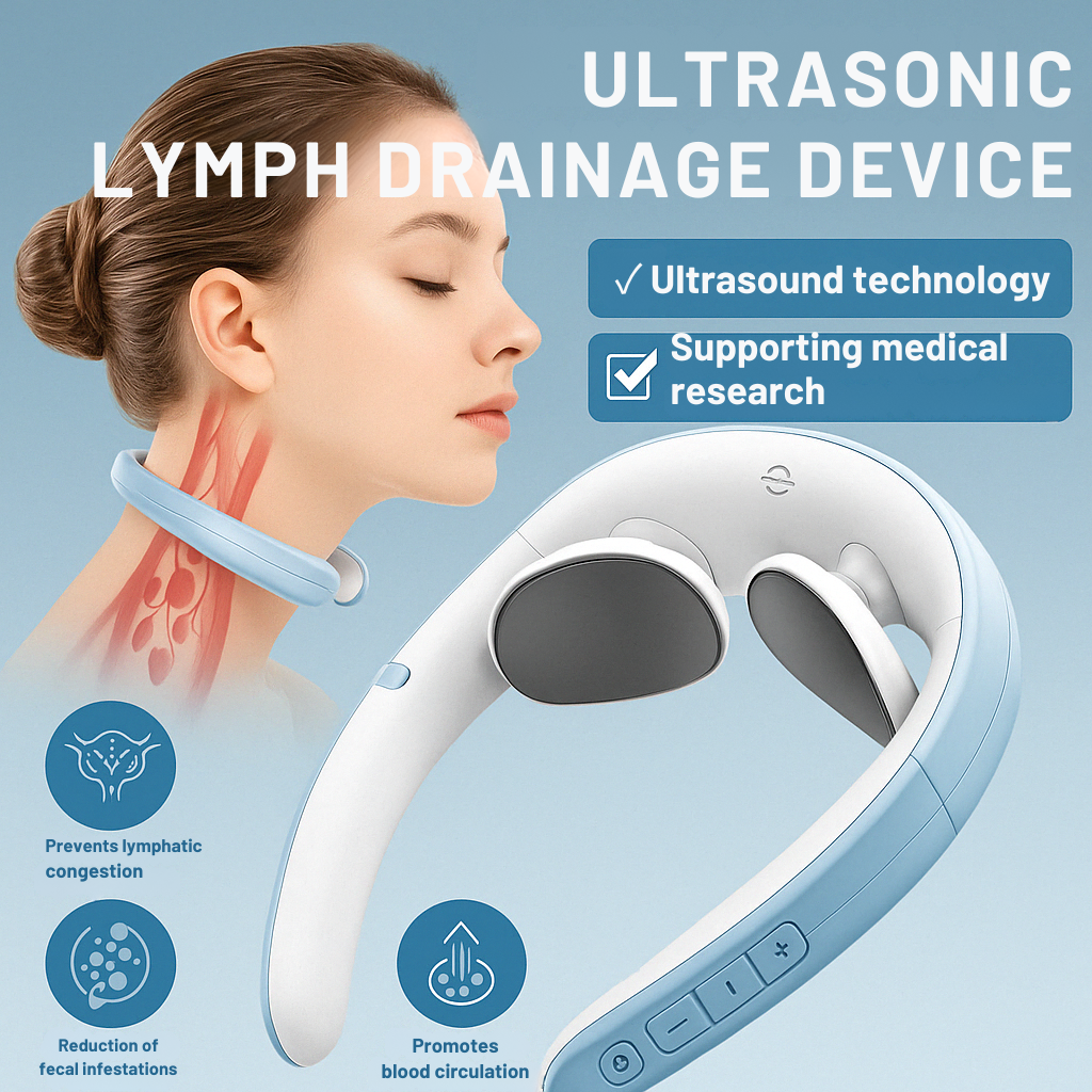 Neck Massager Portable Cordless Electric Wireless Rechargeable Vibration Smart - Image 3