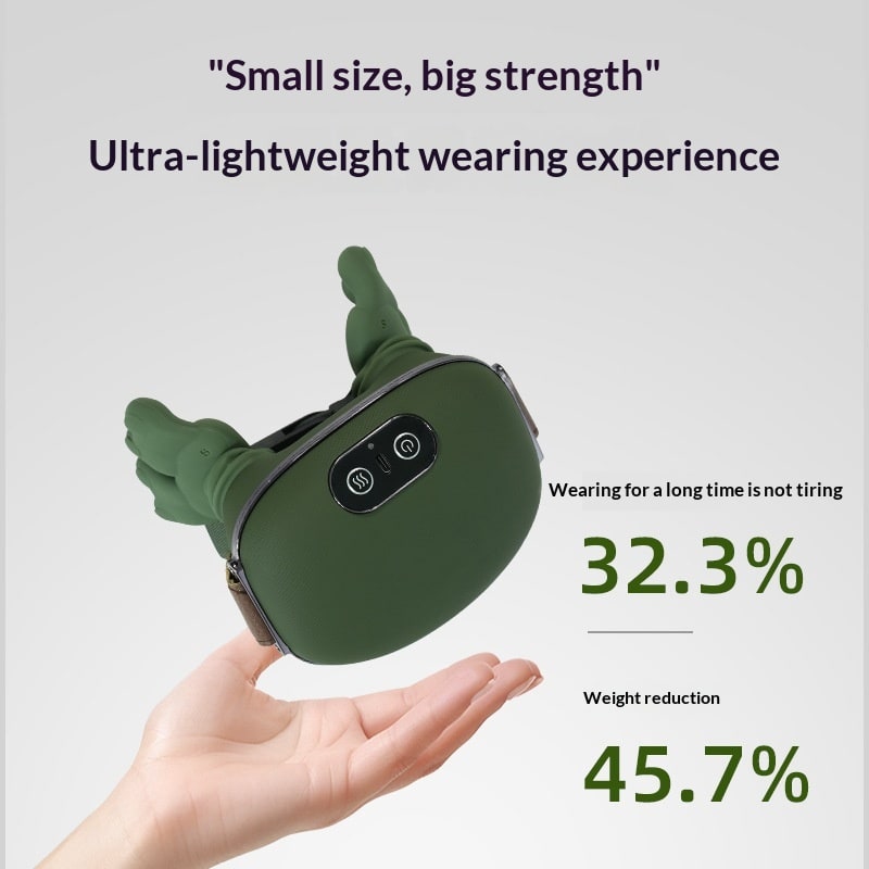 Neck Massager with Heat for Sore and Shoulder Pain Relief Electric Kneading Wearable Device - Image 4