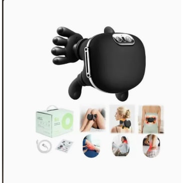 Neck Massager with Heat for Sore and Shoulder Pain Relief Electric Kneading Wearable Device - Image 5
