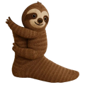 Novelty Socks Animal Crew Length Plush 3D Ribbed Knit Gift Character - Image 8