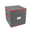 Ornament Storage Box with Dividers and Clear Viewing Window for Christmas Decorations - Image 6