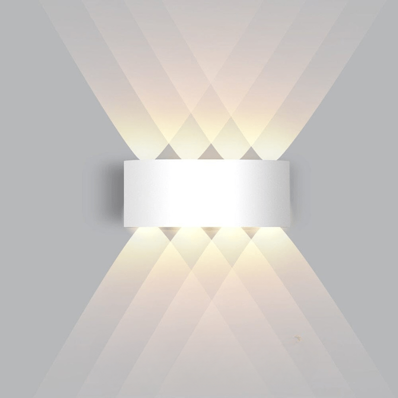Outdoor Lighting LED Wall Light Exterior Waterproof Curved Up Down Weatherproof - Image 12